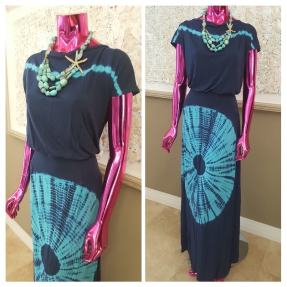 NWT Hodges Ultra Soft Tie Dye Dress Size L